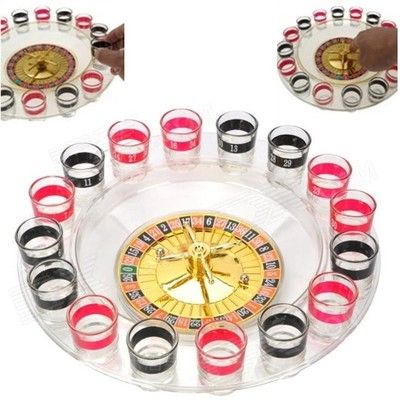 Drinking Lucky 16 Shot 1 With Game Set Games Party Roulette