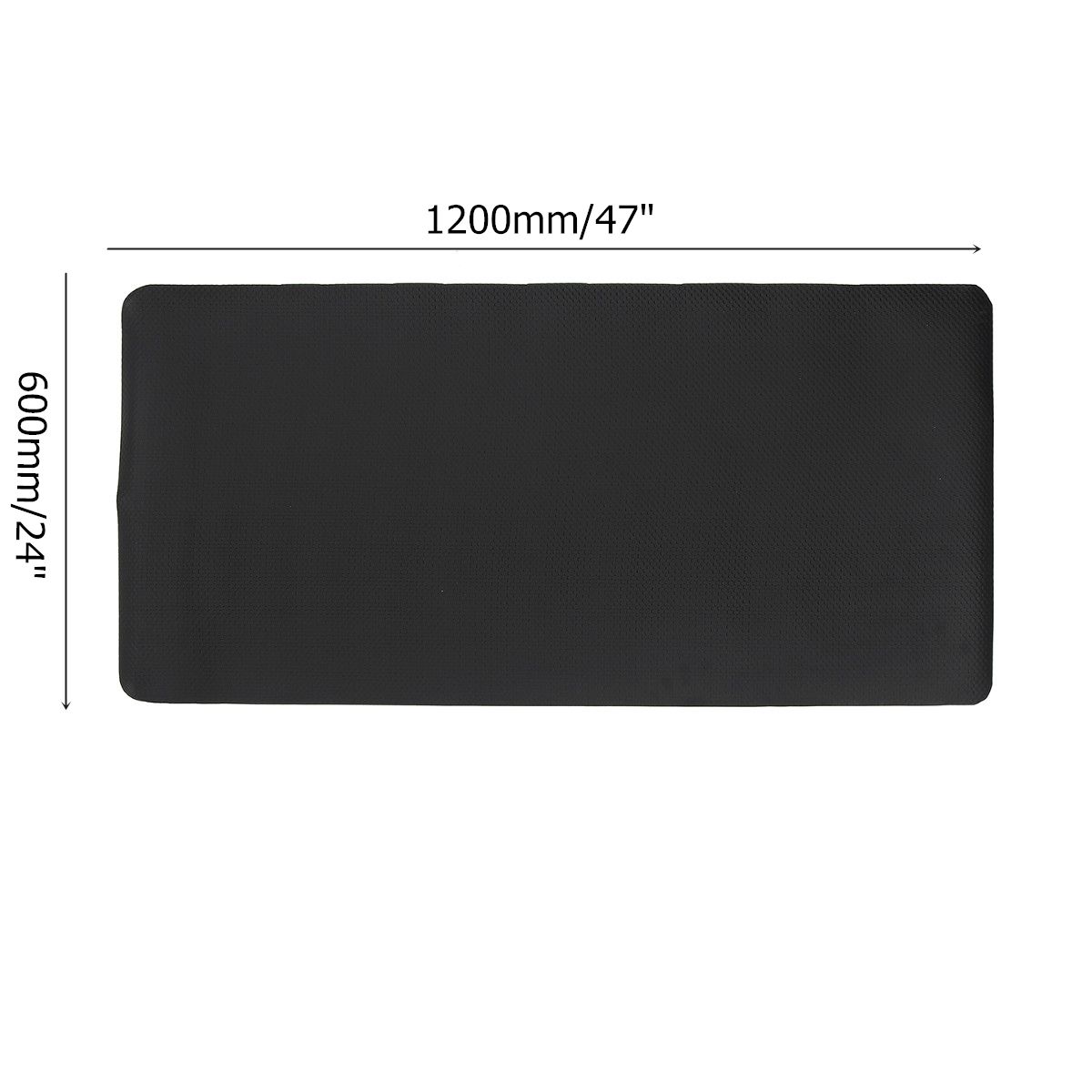 120X60X0.4cm Exercise Treadmill G Bike Mat Floor Protector W