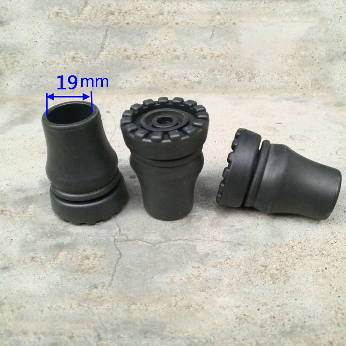 4Pcs  Tips Stability Anti Slip Black 49x37x19mm