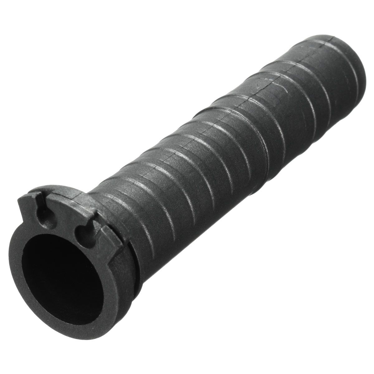 1 Inch 25mm Black Motorcycle Handlebar Hand Grip Dual Cable