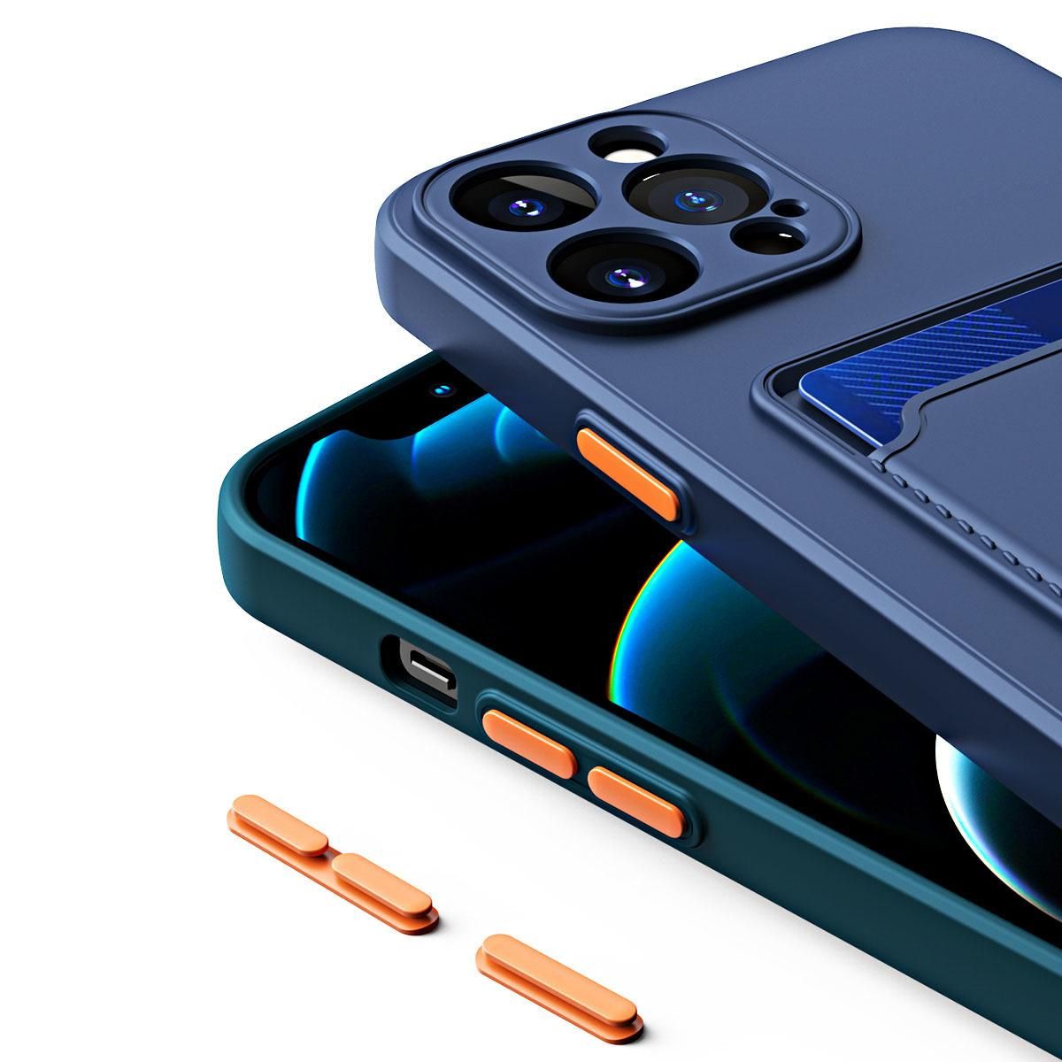 Candy Color Wallet Card Slot Soft Silicone Case For OPPO A74 A95 A16 F19 5G Shockproof Phone Cove header