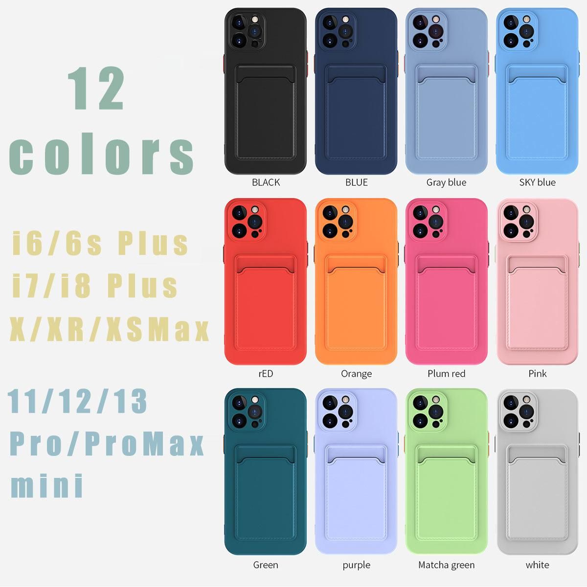 Candy Color Wallet Card Slot Soft Silicone Case For OPPO A74 A95 A16 F19 5G Shockproof Phone Cove header