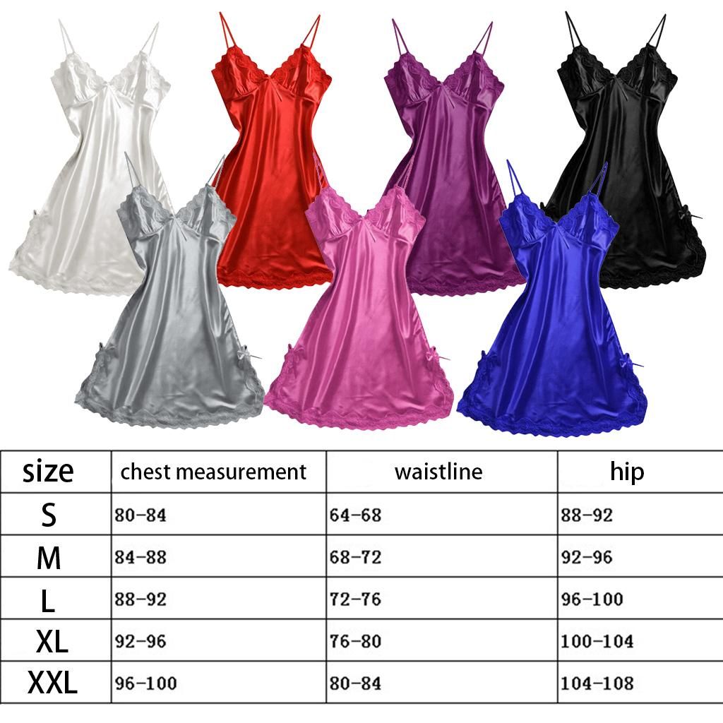 Camisole Room Wear Pajamas Ladies V-neck Sexy Lingerie Comfortable S