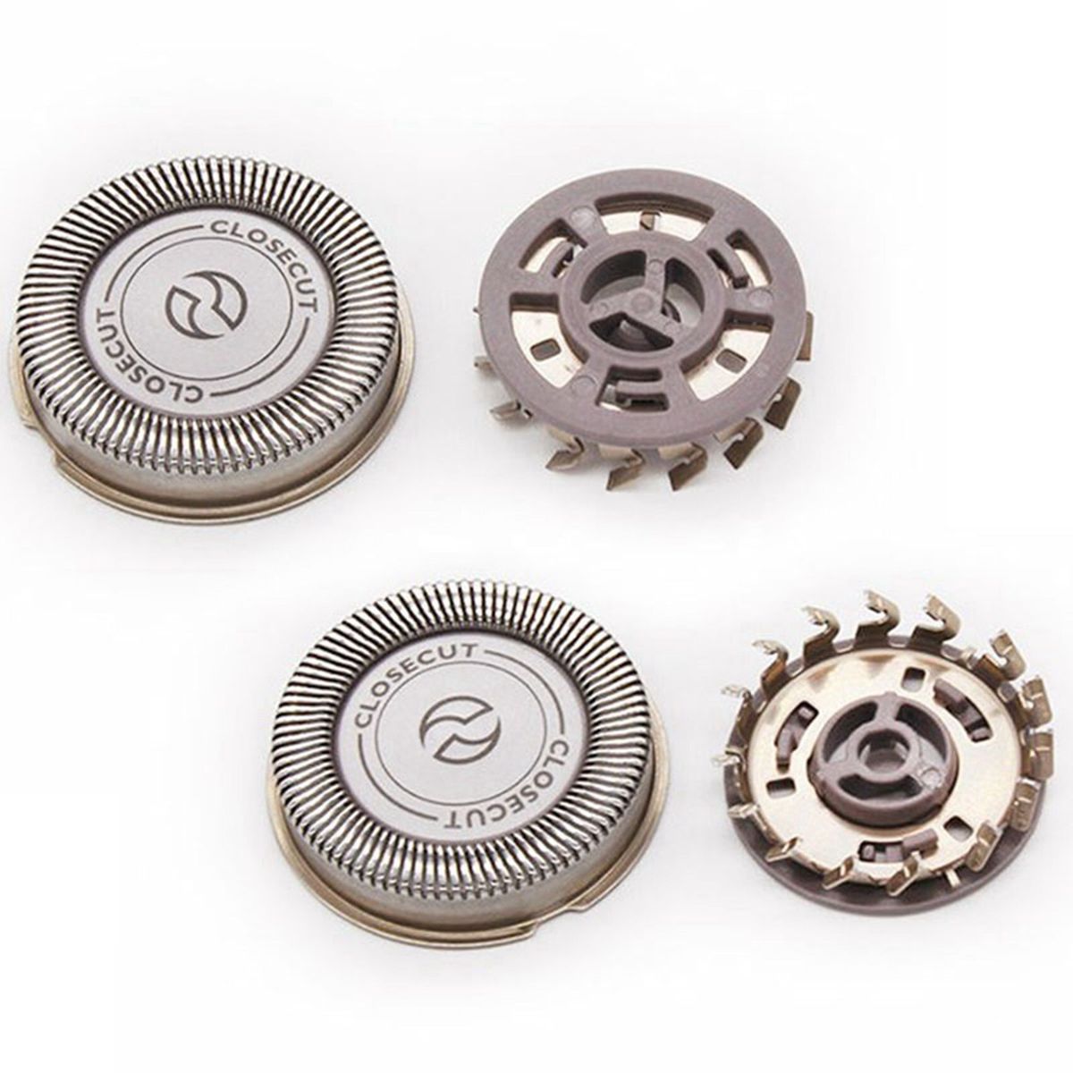 4PCS Replacement  Head Blade  For Philips Norelco HQ4 HQ58 HQ56 HQ80-Silver