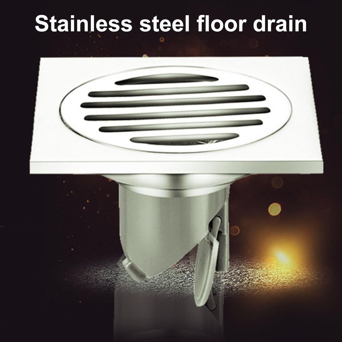 Sewer Strainer Shower Floor Drain Backflow Preventer Valve Sewer Core