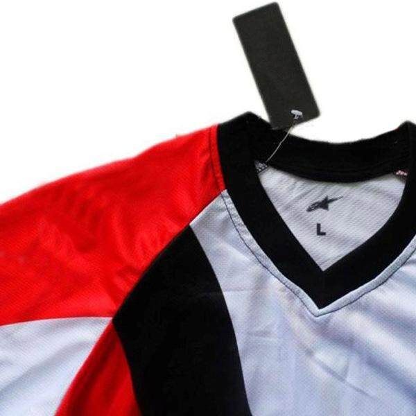 Auto Racing Long-sleeved Motorcycle Jersey For Alpinestars Red