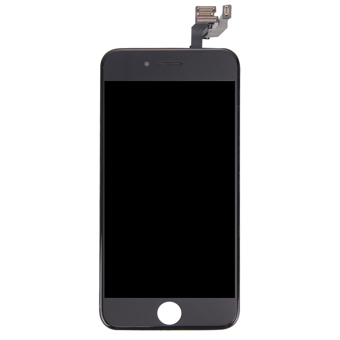 IPartsBuy 4 In 1 For IPhone 6 (Front Camera + LCD + Frame + Touch Pad) Digitizerembly(Black)