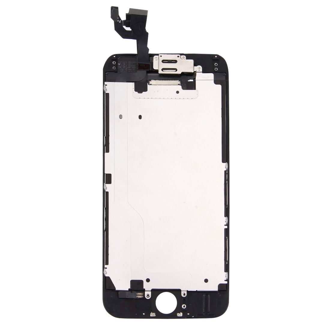 IPartsBuy 4 In 1 For IPhone 6 (Front Camera + LCD + Frame + Touch Pad) Digitizerembly(Black)
