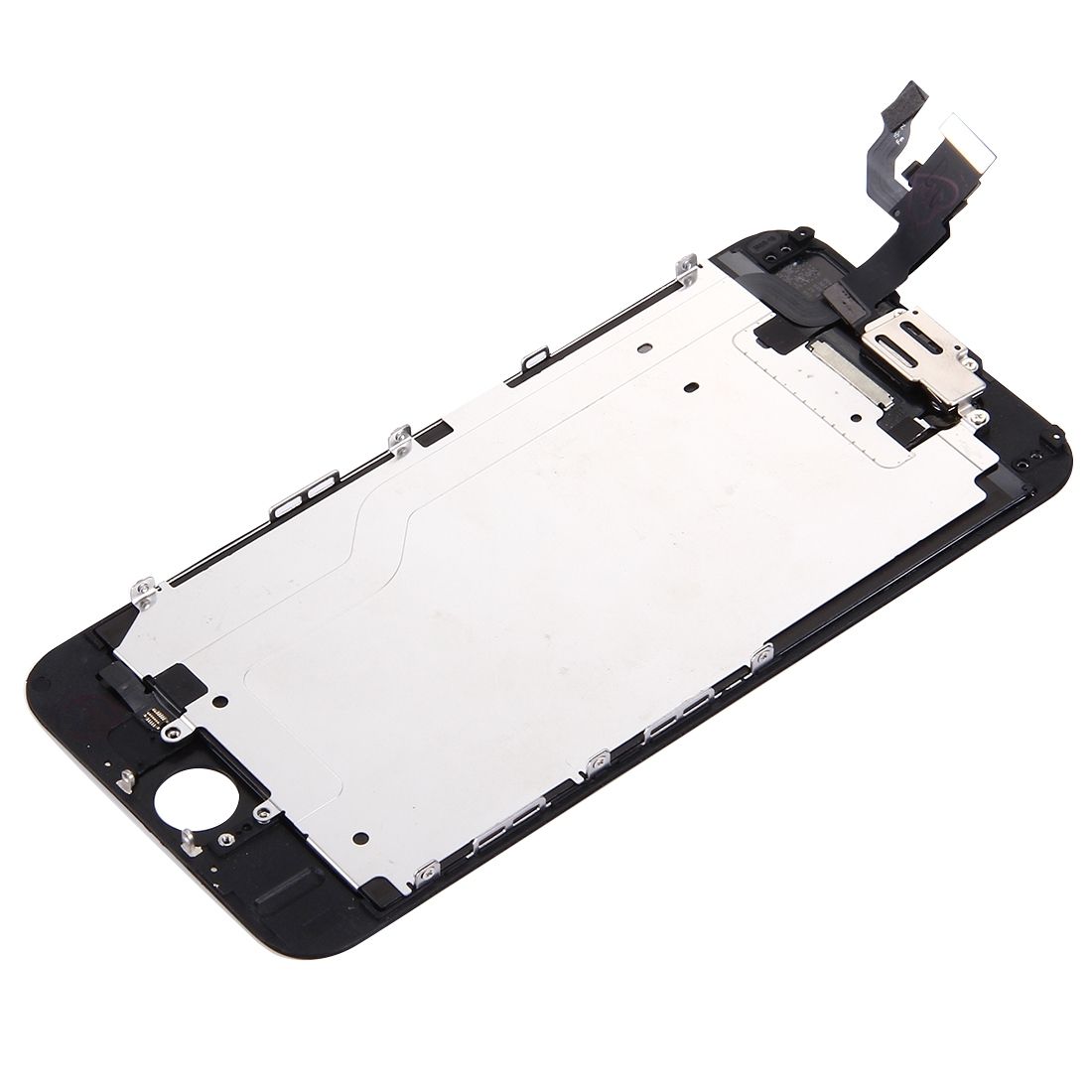 IPartsBuy 4 In 1 For IPhone 6 (Front Camera + LCD + Frame + Touch Pad) Digitizerembly(Black)