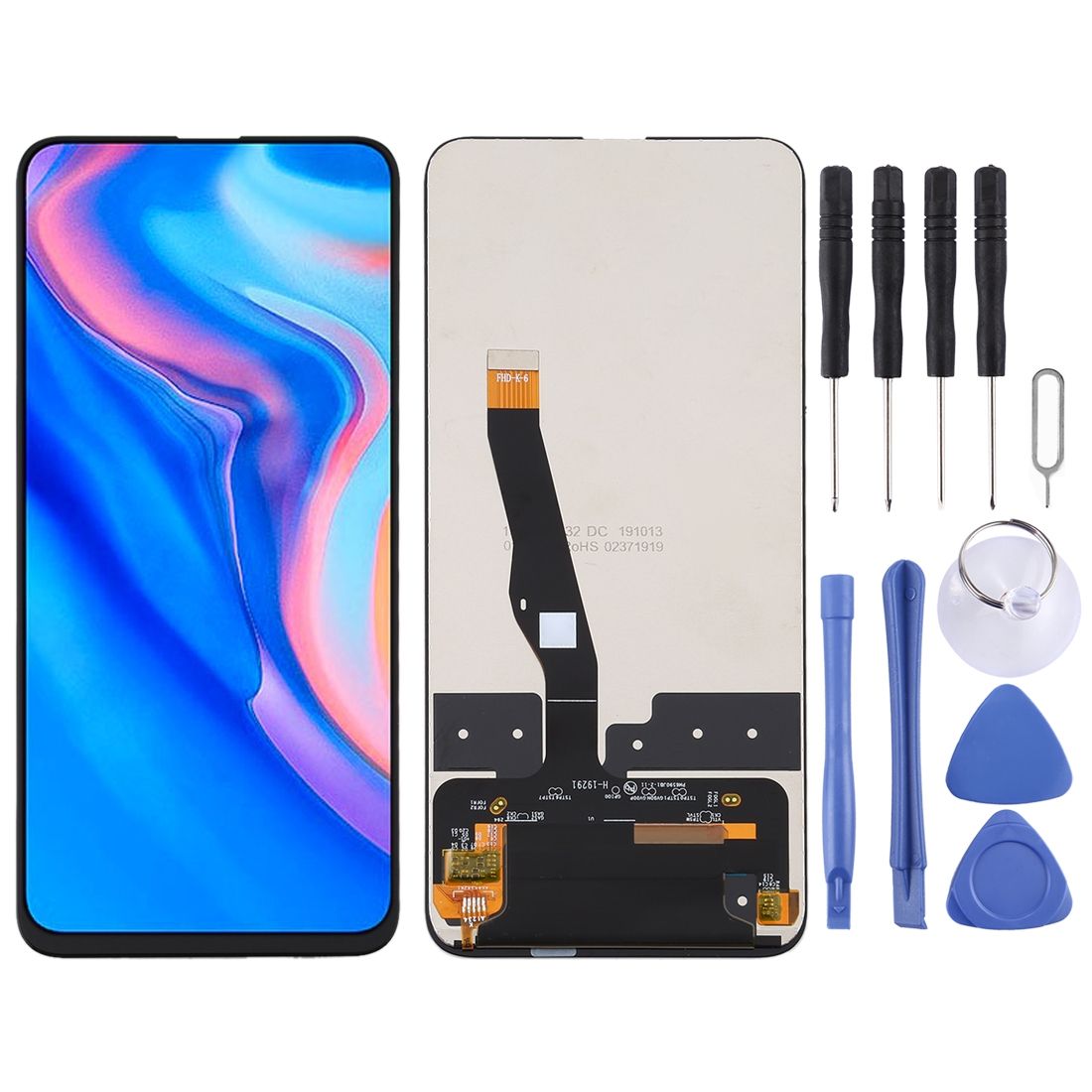 LCD Screen And Digitizer Fullembly For Huawei Y9 Prime (2019) (Black)