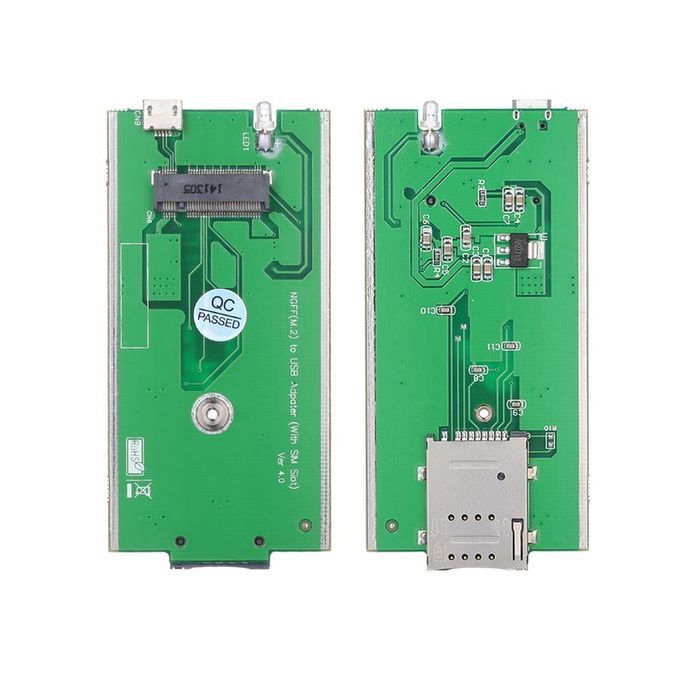 WWAN Card To USB Adapter With SIM Card Slot Designed Micro