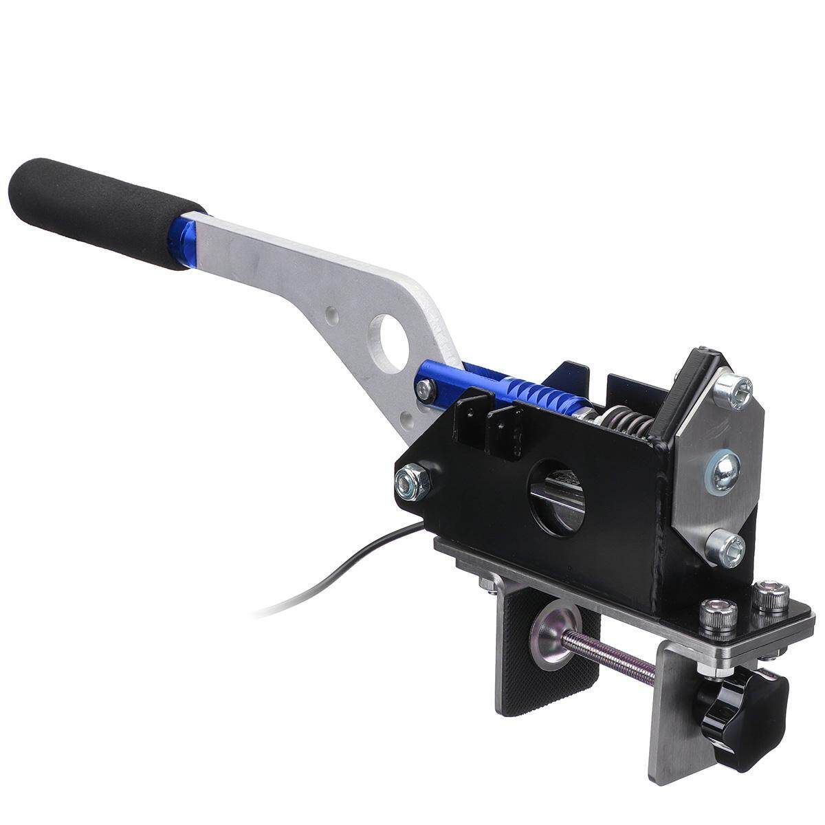 USB Handbrake SIM W/Clamp For Racing Games Blue G25/27/29 T500 FANATECOSW DIRT RALLY Blue