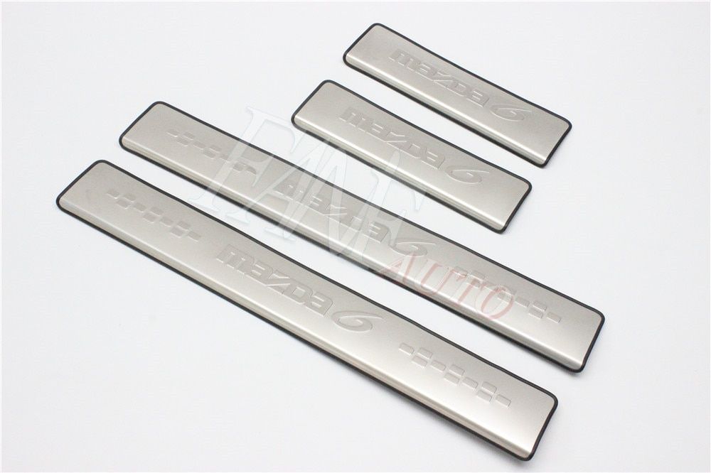 Stainless Steel Led Door Sill Scuff Plate Guard Sills