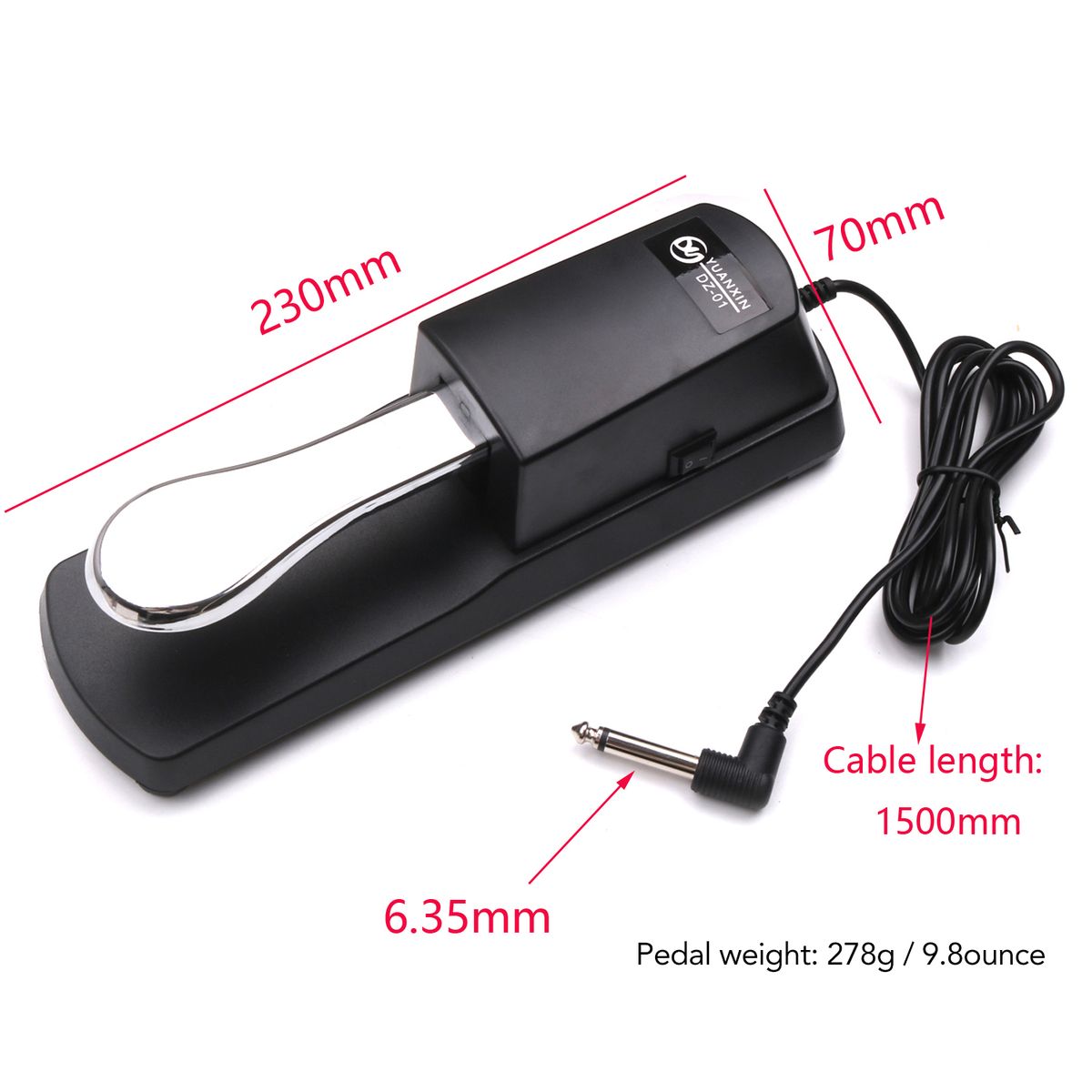 Piano Sustain Damper Pedal Keyboard Sustain Pedals