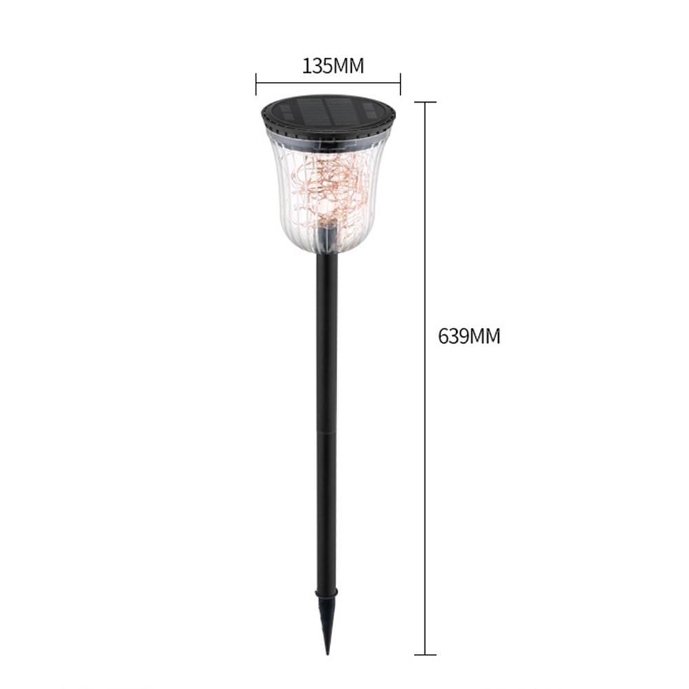 2PCS 50LED Solar Garden Lights- New LED Solar Path Lights,