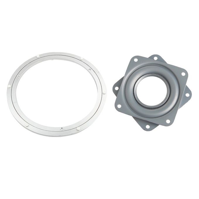 2xAlloy Flat Lazy Susan Bearing Capacity Swivel Turntable Bearing 3
