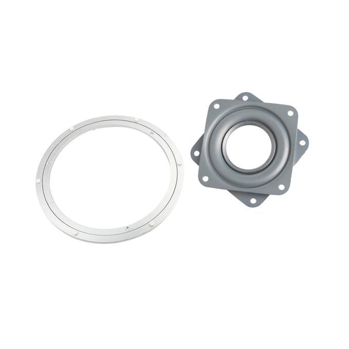 2xAlloy Flat Lazy Susan Bearing Capacity Swivel Turntable Bearing 3