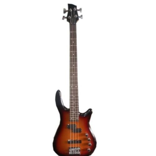 4 String Electric Bass Guitar  24 Fret With Bag , Belt