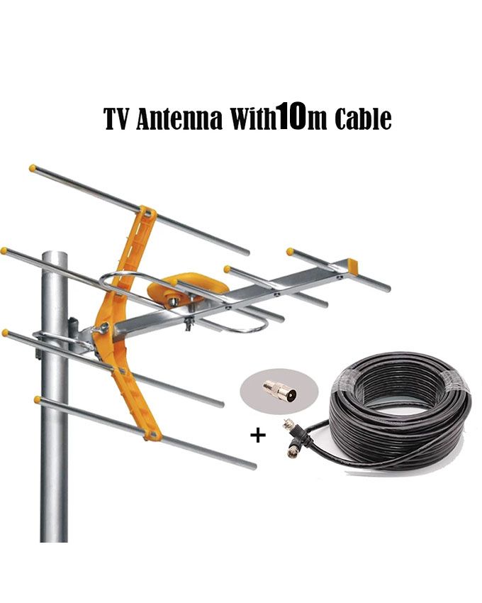 Outdoor TV Antenna Amplifier Clear HDTV Satellite Receiver