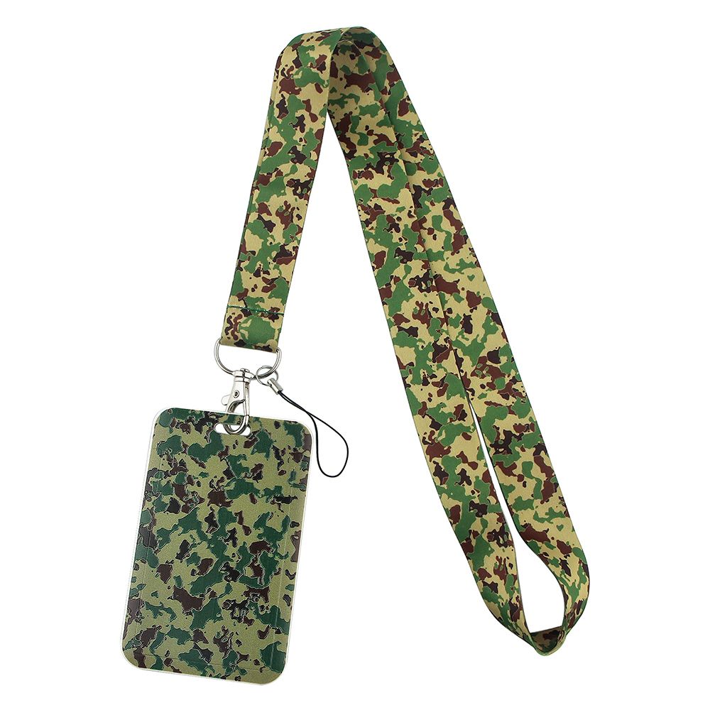 Cb339 Army Green Lanyards Id Badge Holder Key Neck Strap Id