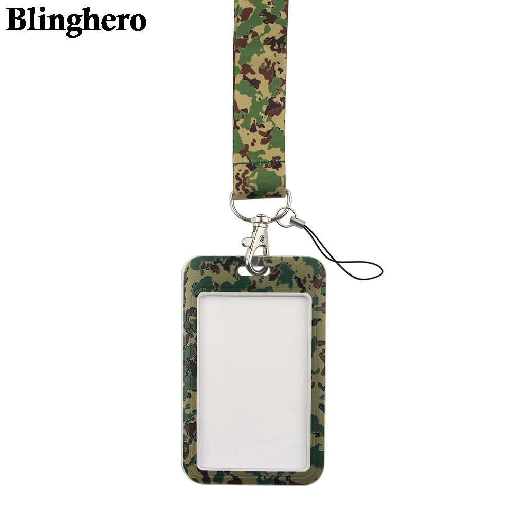 Cb339 Army Green Lanyards Id Badge Holder Key Neck Strap Id