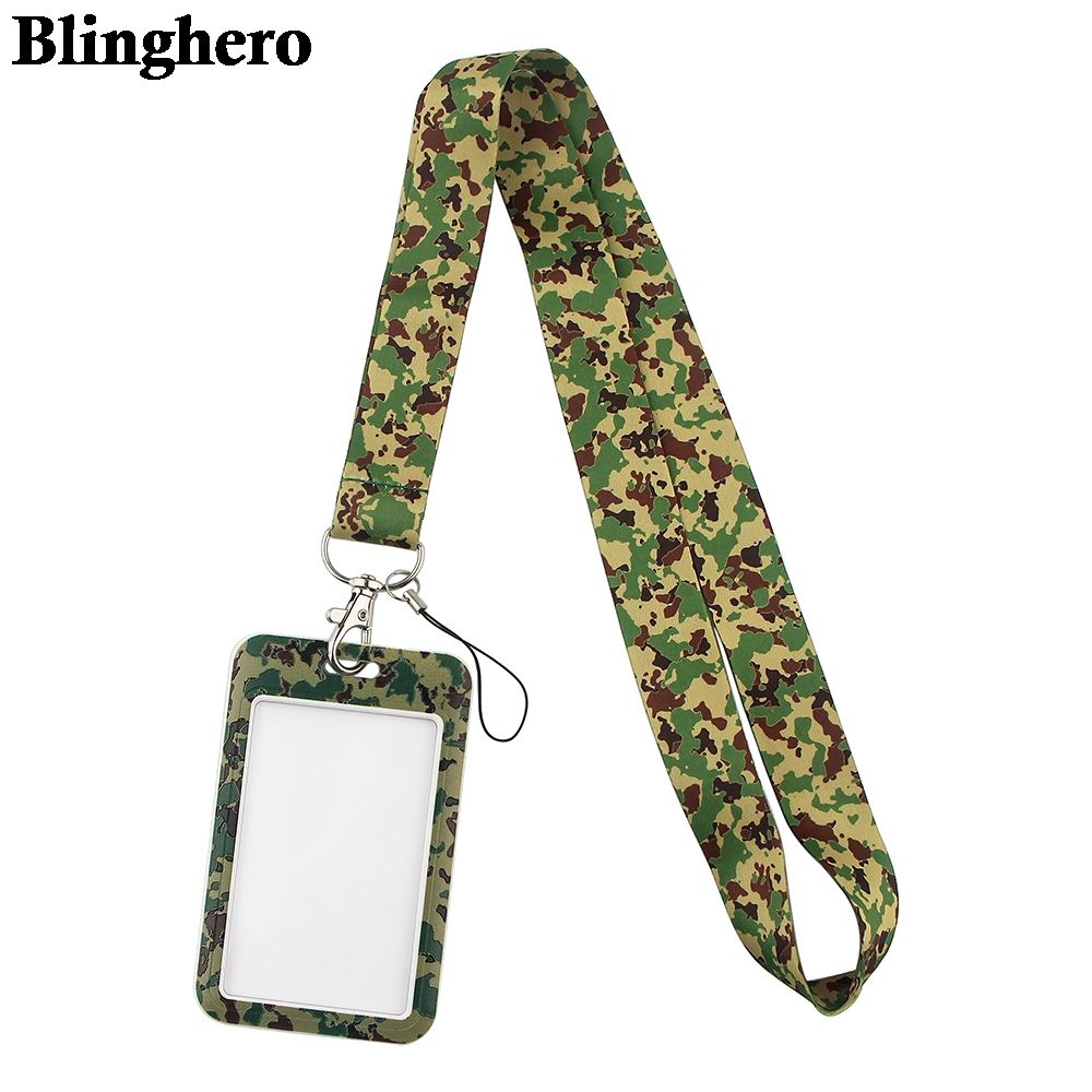 Cb339 Army Green Lanyards Id Badge Holder Key Neck Strap Id