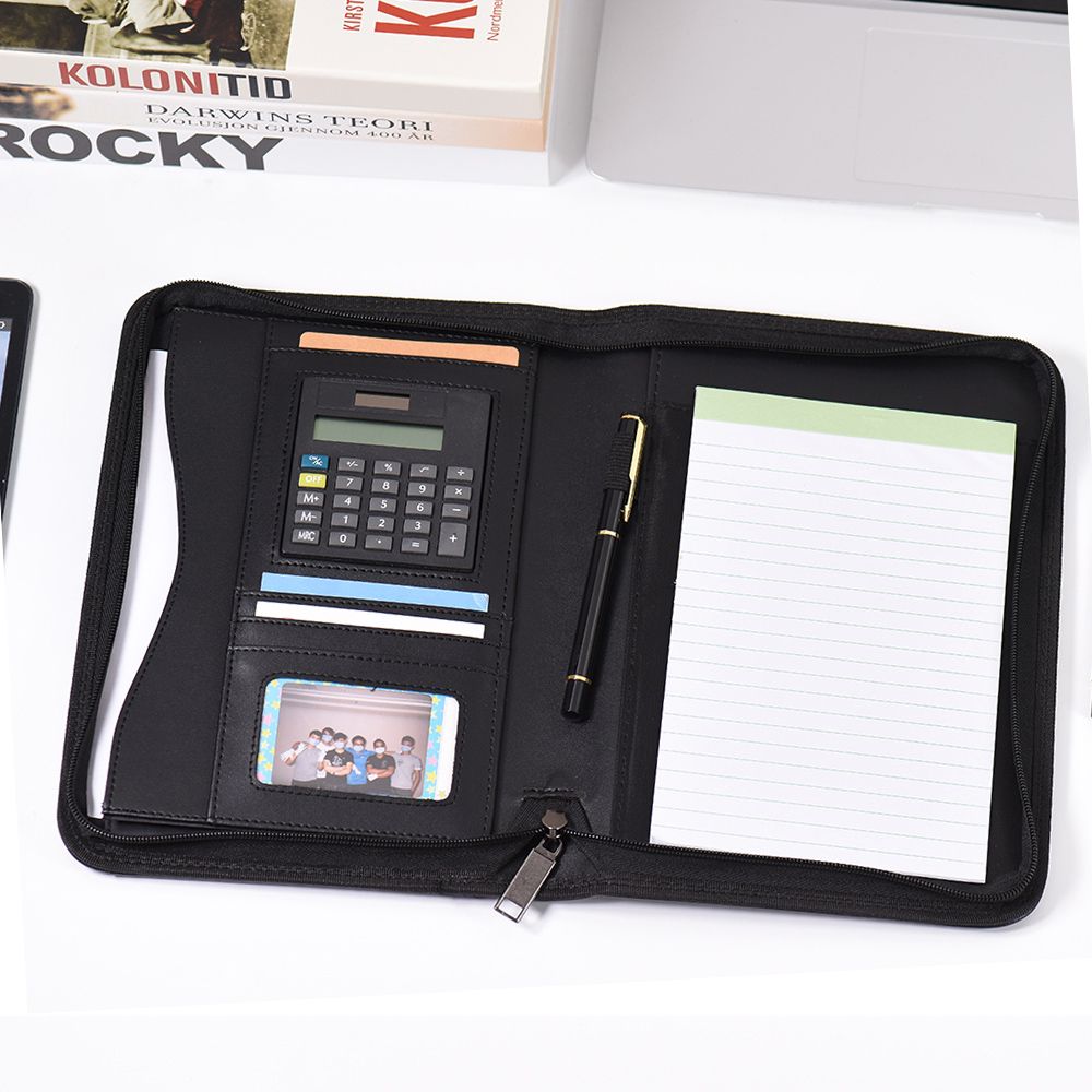 Portable Professional Business Portfolio Padfolio Folder