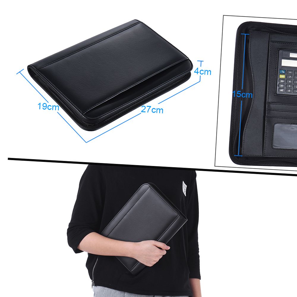 Portable Professional Business Portfolio Padfolio Folder