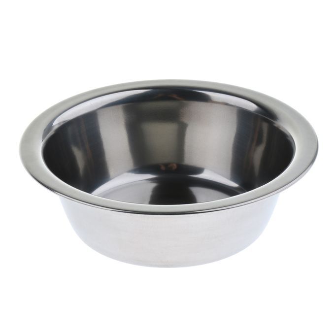 Stainless Steel Food Water Cup Feeder Feeding Dish For Parrot Bird