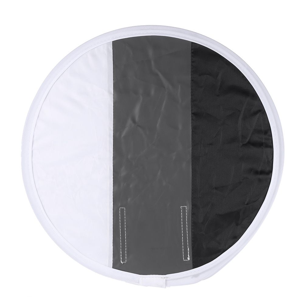 Multifunctional 12in/31cm Mini Portable Round On-camera Flash Speedlite Diffuser Softbox With White/Grey/Black Color For  Nikon Sigma Yongnuo Godox Neewer Vivitar Speedlight