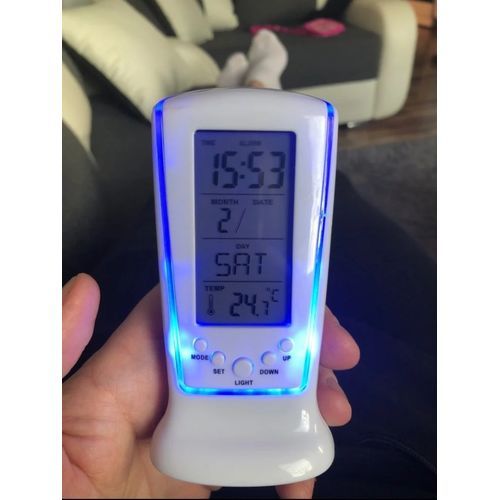 Display Alarm LED Square Digital Clock