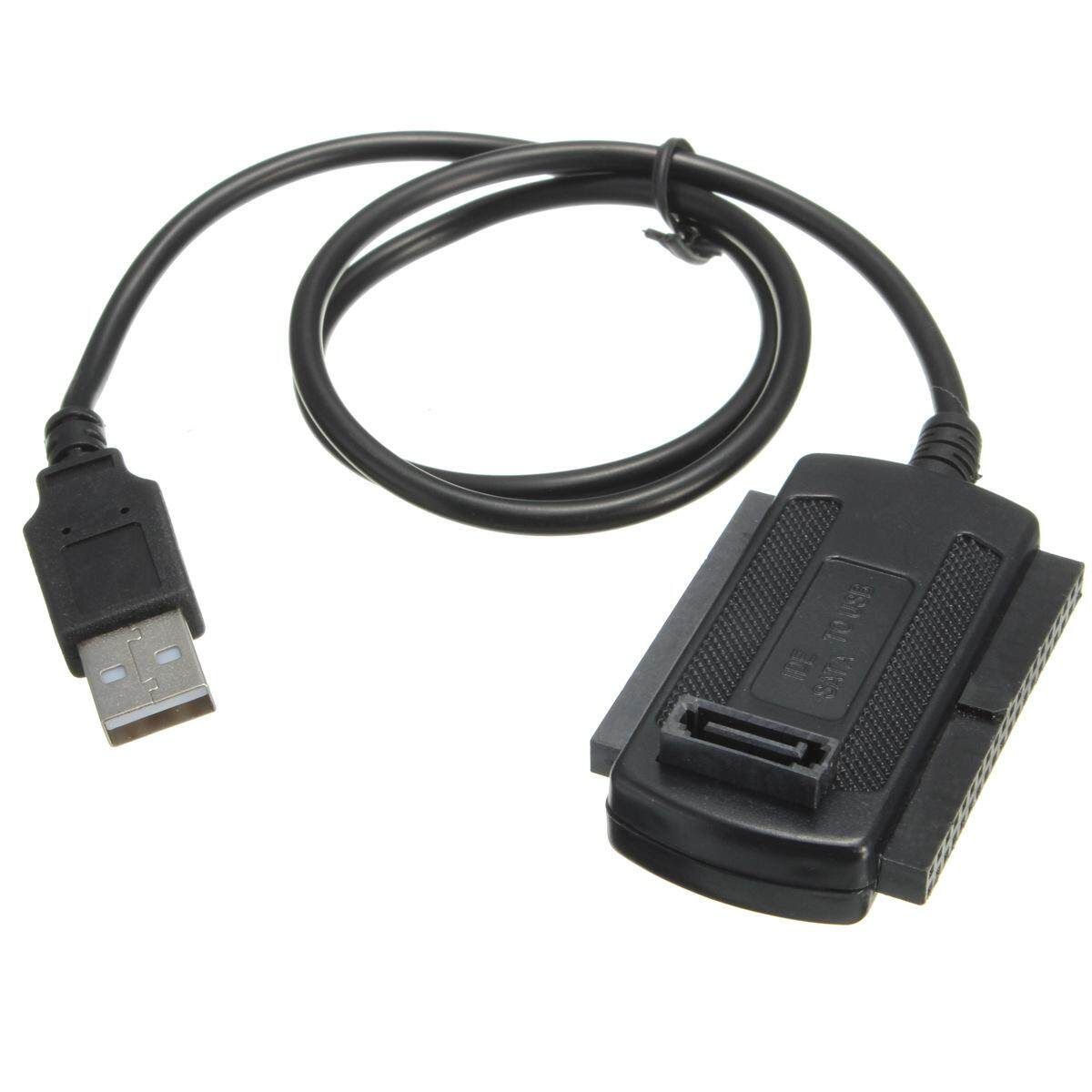 USB 2.0 To SATA IDE 2.5 3.5 Hard Drive HD HDD Converter Adapter Connection Cable