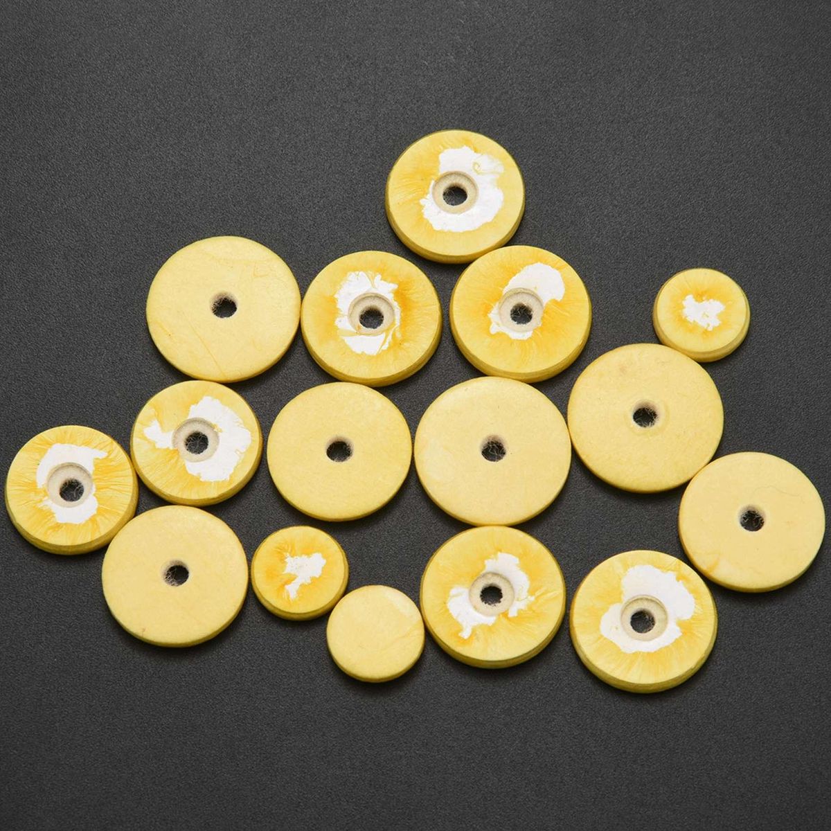16 pcs Flute Leather Pads Replacement Durable Exquisite Wind