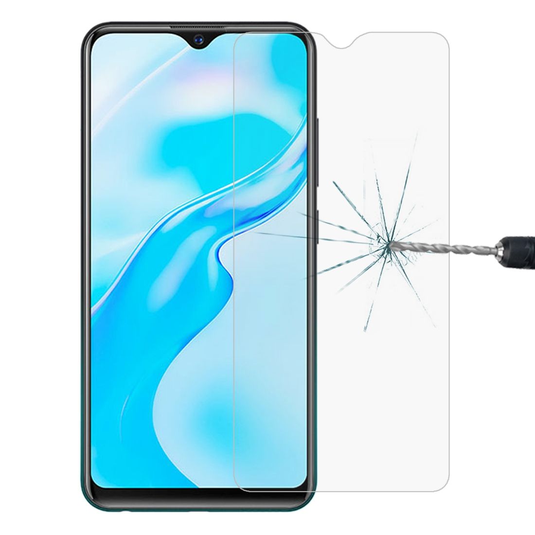 For Vivo Y1s 0.26mm 9H 2.5D Glass Film