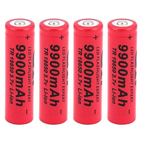 Rechargeable Battery For Led Flashlight 4pcs