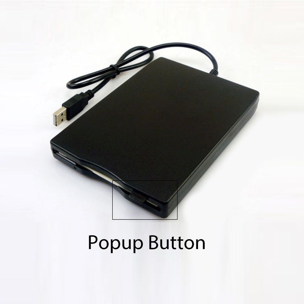 1.44 MB Floppy Disk 3.5" USB External Drive Portable Floppy Disk Drive FDD