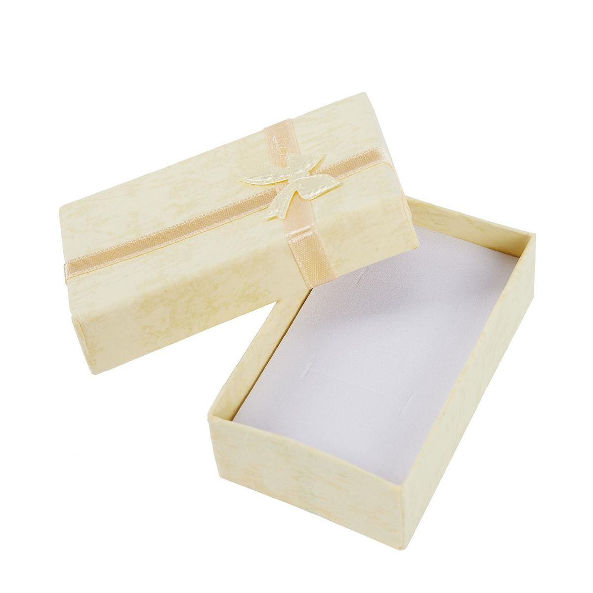 Jewelry Gift Display Package Cardboard Box Yellow