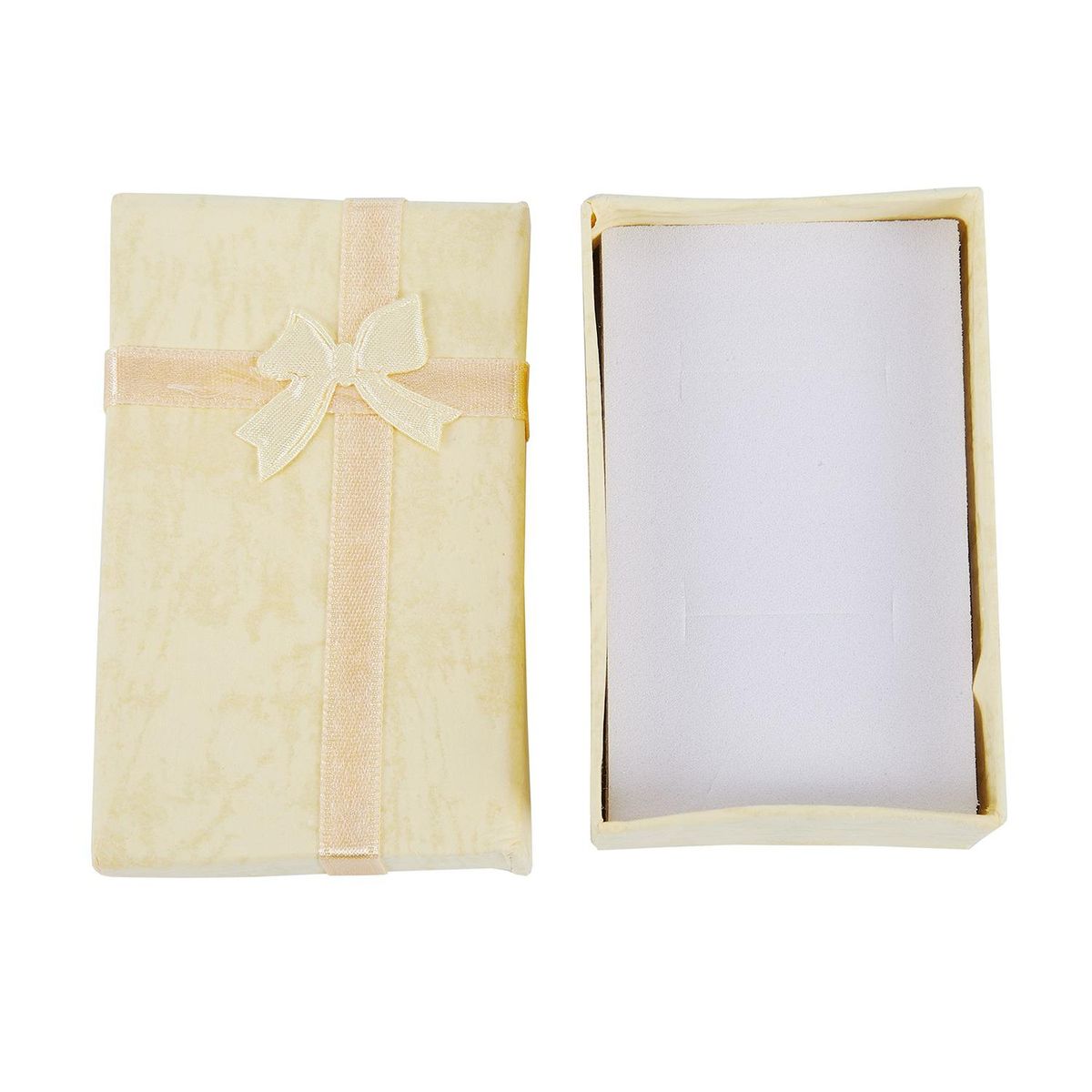 Jewelry Gift Display Package Cardboard Box Yellow