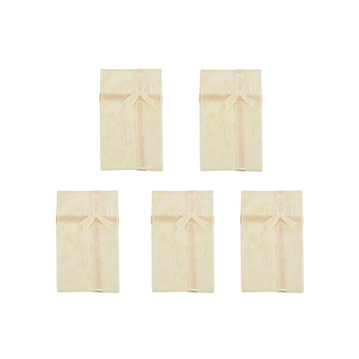 Jewelry Gift Display Package Cardboard Box Yellow