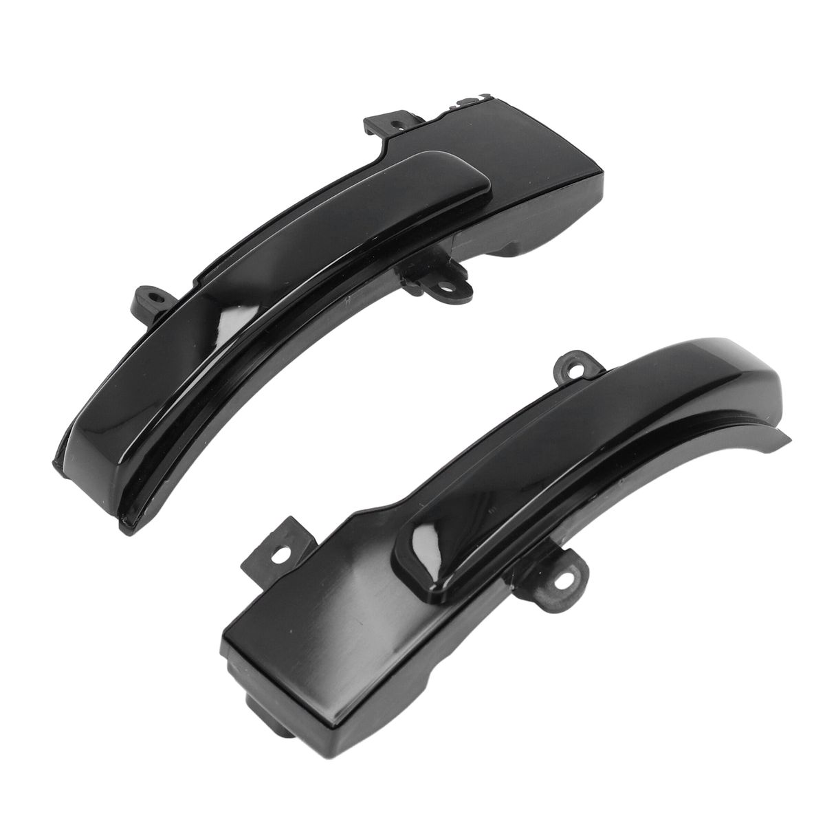 2pcs Side Mirror Dynamic Turn Signal Light Smoked Lens Left