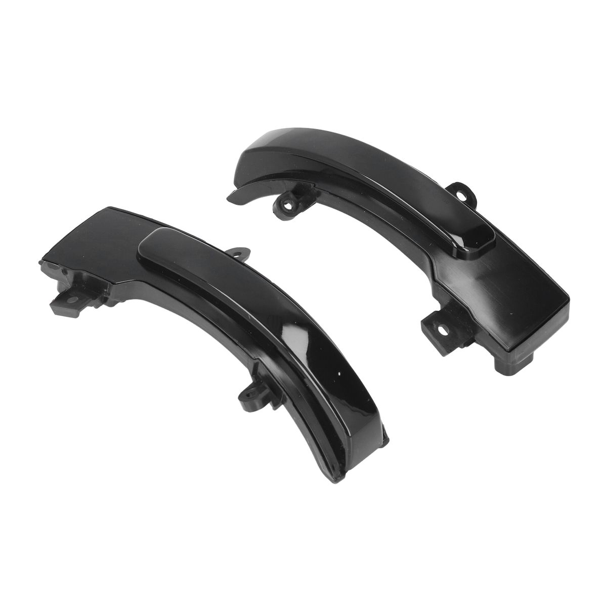 2pcs Side Mirror Dynamic Turn Signal Light Smoked Lens Left