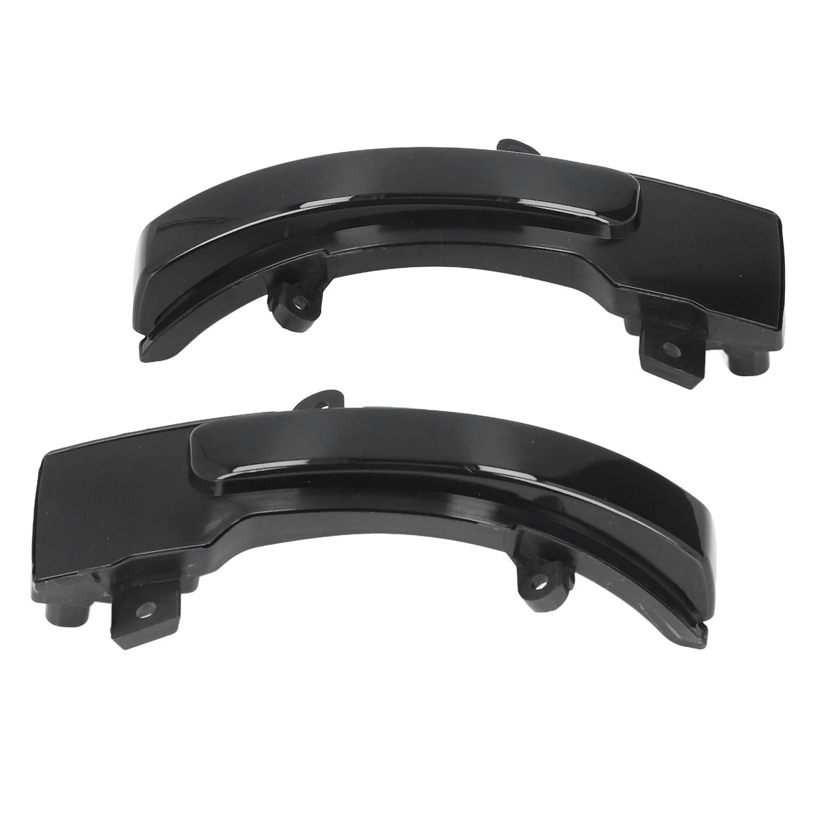 2pcs Side Mirror Dynamic Turn Signal Light Smoked Lens Left