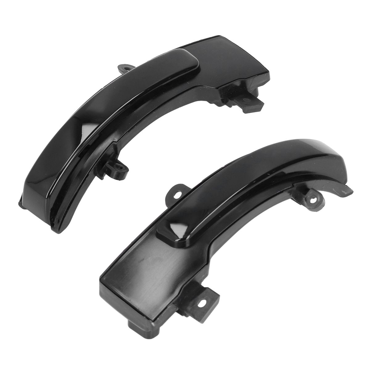 2pcs Side Mirror Dynamic Turn Signal Light Smoked Lens Left