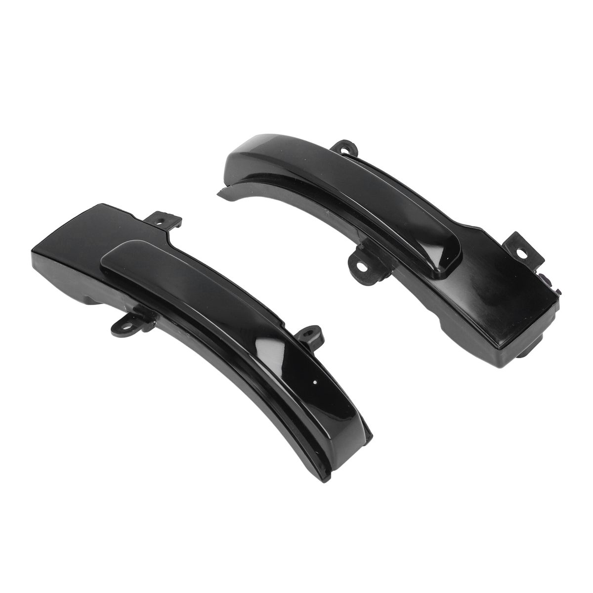 2pcs Side Mirror Dynamic Turn Signal Light Smoked Lens Left