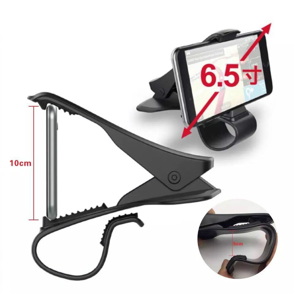 4-6.5inch Dashboard Car Holder Easy Clip Car Phone