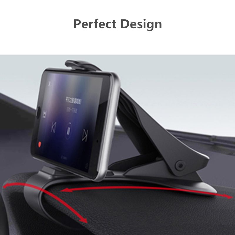 4-6.5inch Dashboard Car Holder Easy Clip Car Phone