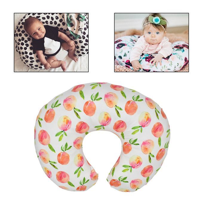Soft Polyester U Shape Pillow Cover Nursing Pregnancy Pillow C