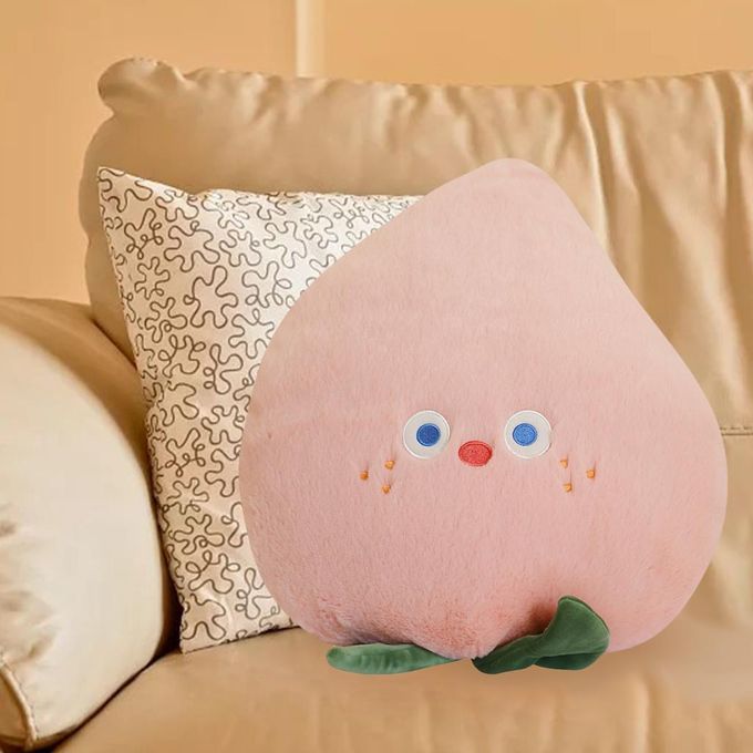 Stuffed Plush Doll Toy Kids Gift Plush Cuddly Soft 15.74inches Peach