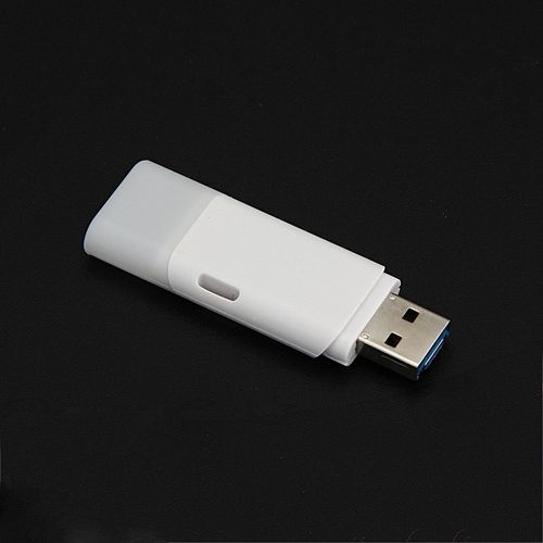 -2 IN 1 USB 2.0 OTG Metal Flash Memory Stick Storage Thumb U Disk 32GB WH-White