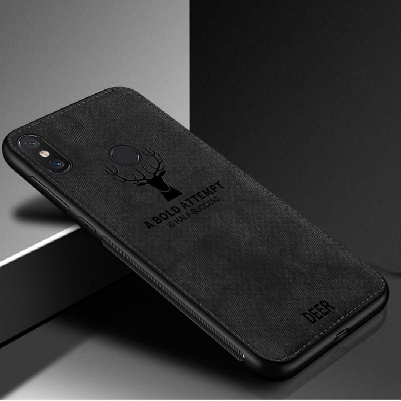 Fabric Deer Cloth TPU Case For For Xiaomi Mi POCO X3 M2 Pro